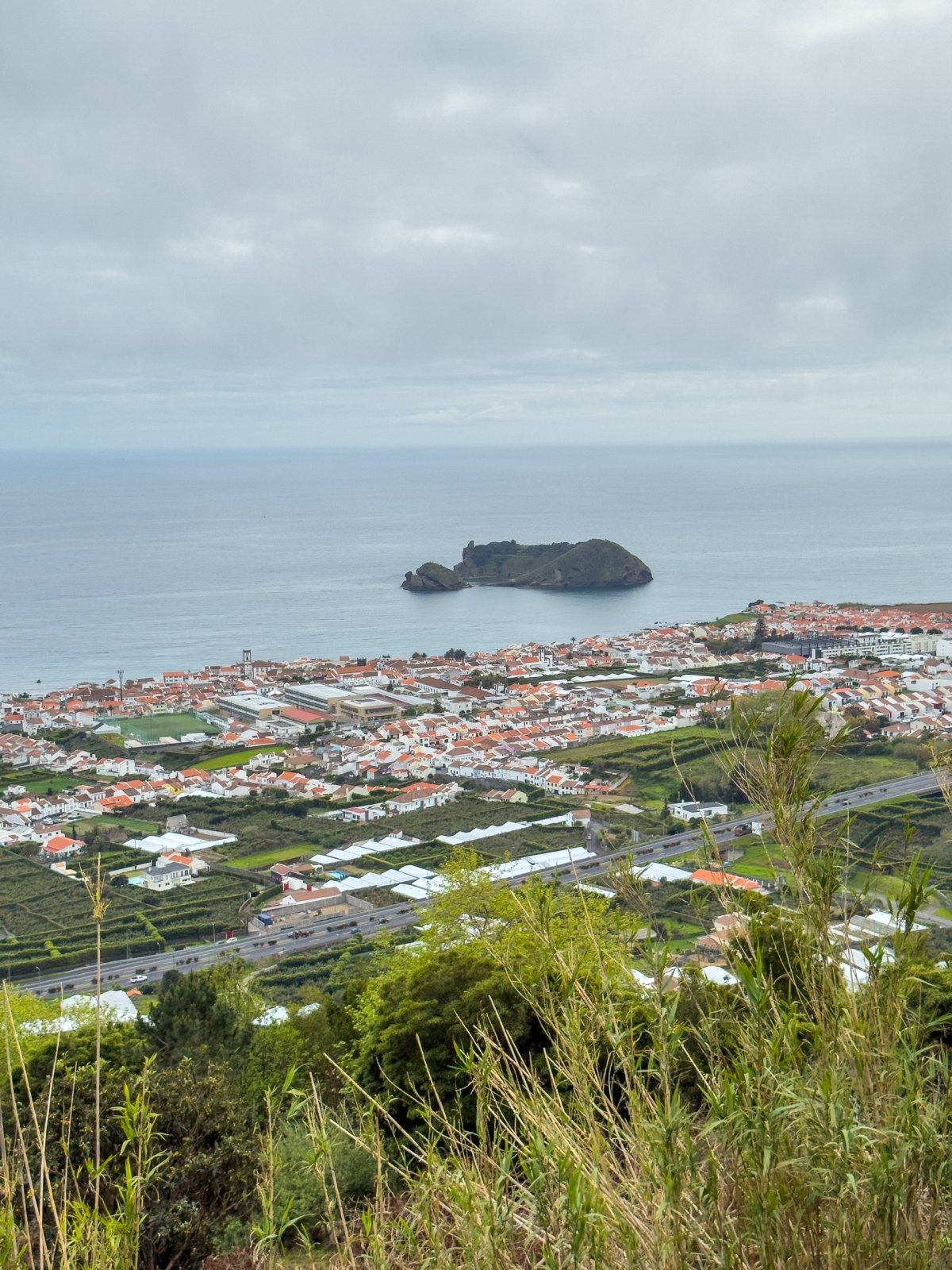 Výhled na Ilhéu de Vila Franca do Campo