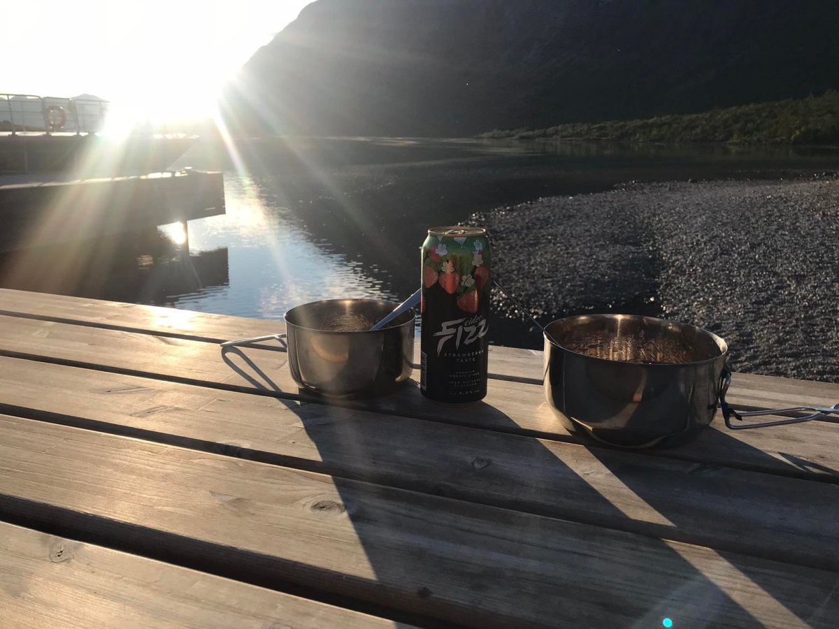 V ešusech nebylo nic moc dobrého, ale s tímto výhledem chutná všechno dobře