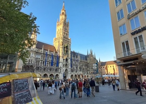 Marienplatz- srdce Mnichova