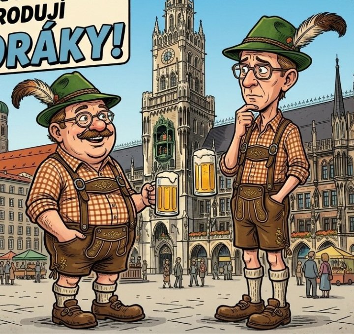 ... a muži v krojích- parodie z České sody