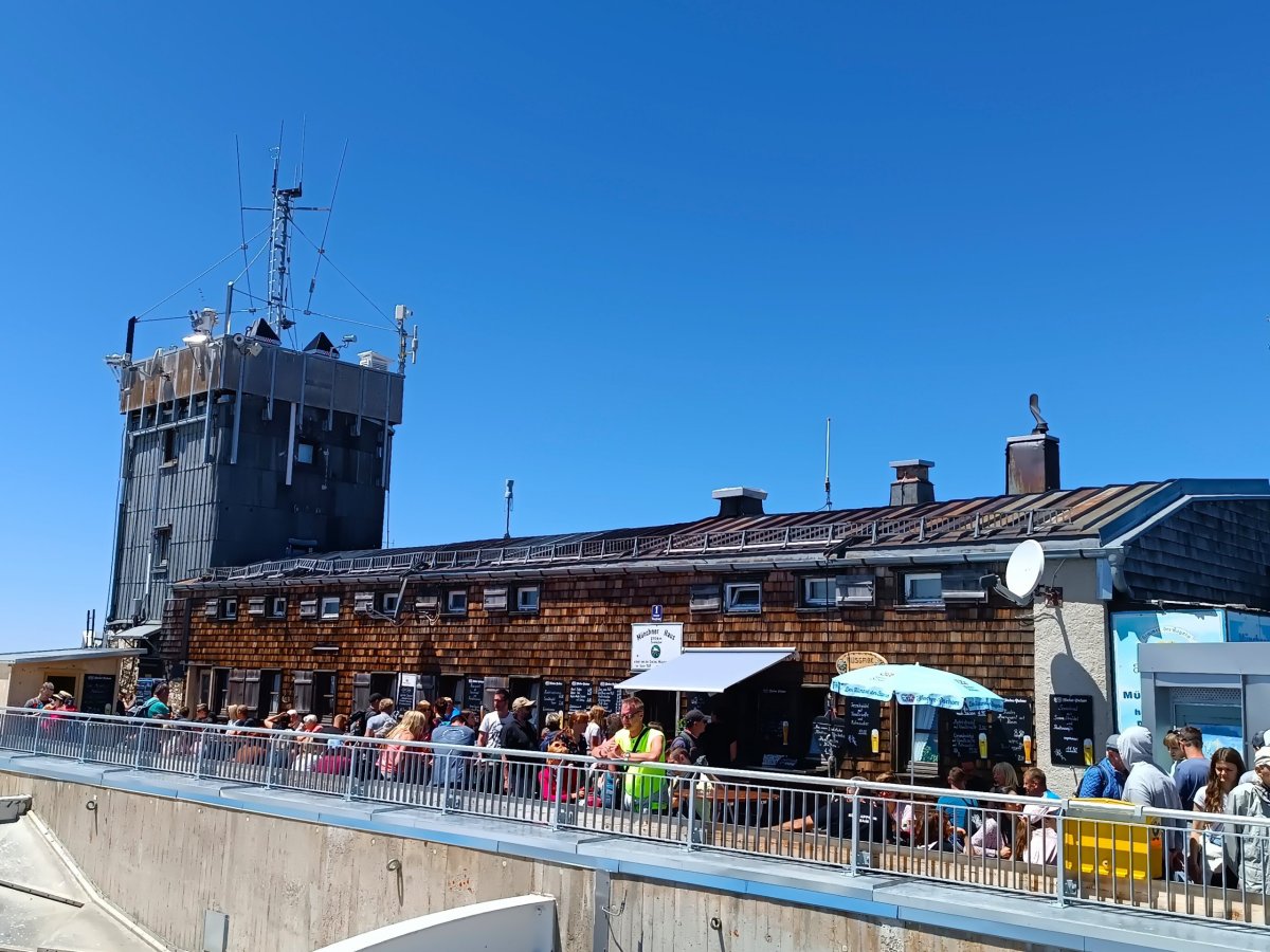 Zugspitze - vrchol (Munchner Haus)