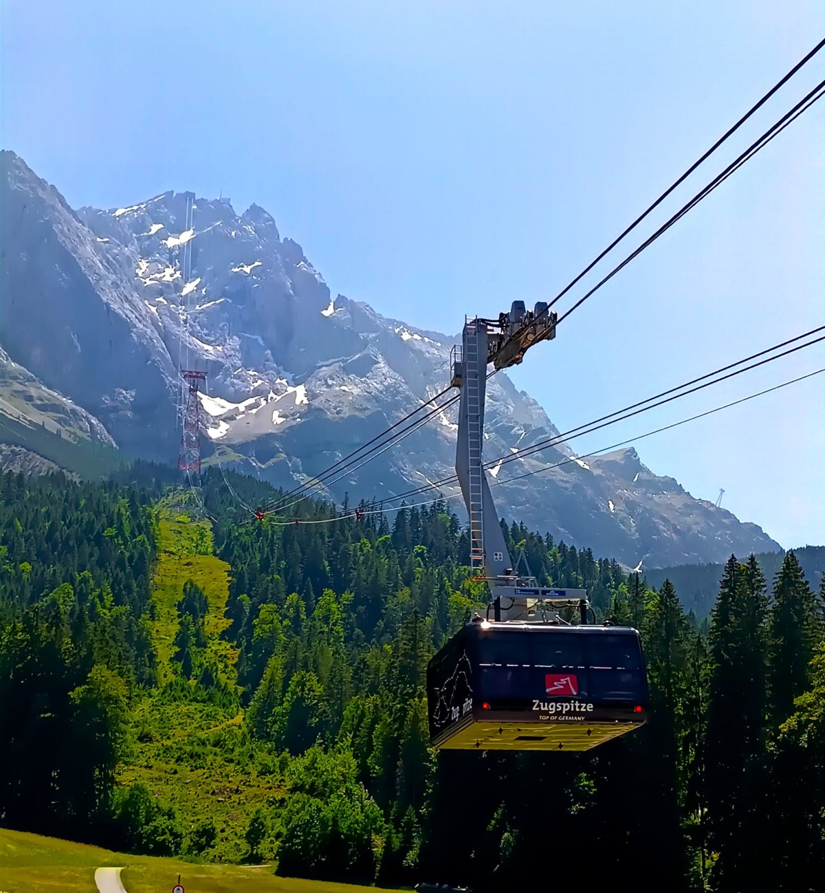 Eibsee - dolní stanice (998,5 m.n.m)