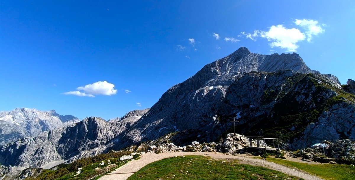 Osterfelderkopf - vrcholový kříž + Aplspitze (2628 m.n.m) 