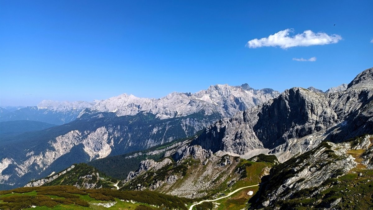 Osterfelderkopf - výhled na Kanderwel