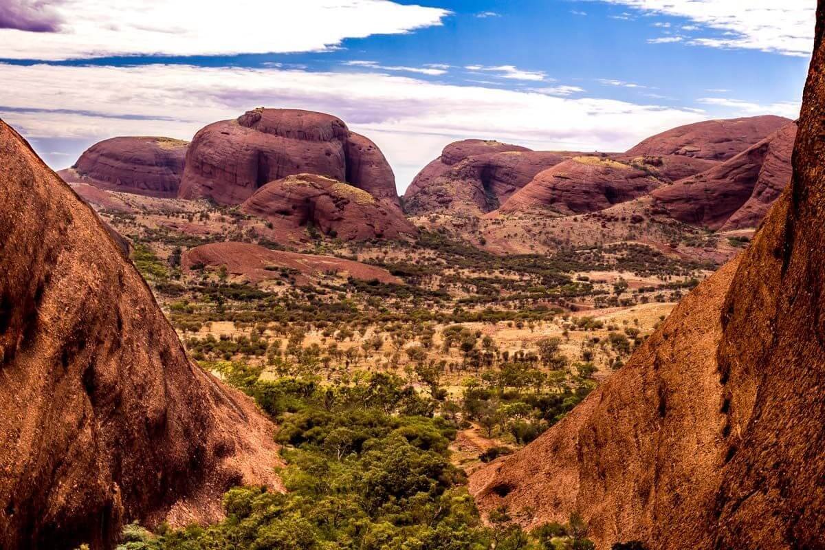 Kata Tjuta, magické skály v rudém středu Austrálie