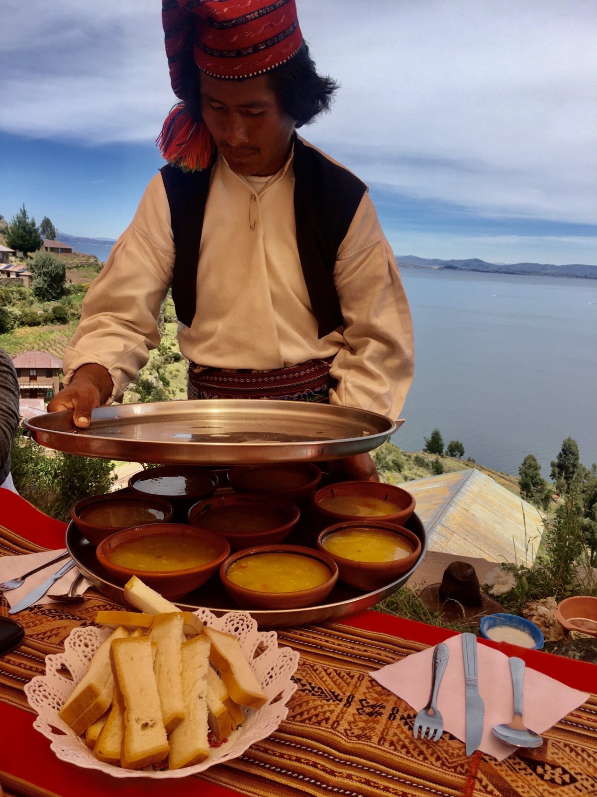 Hostina u Jezera Titicaca