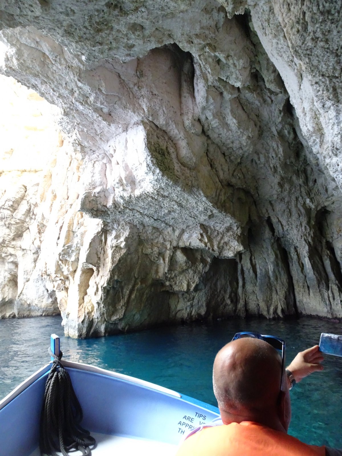 Projížďka Blue Grotto