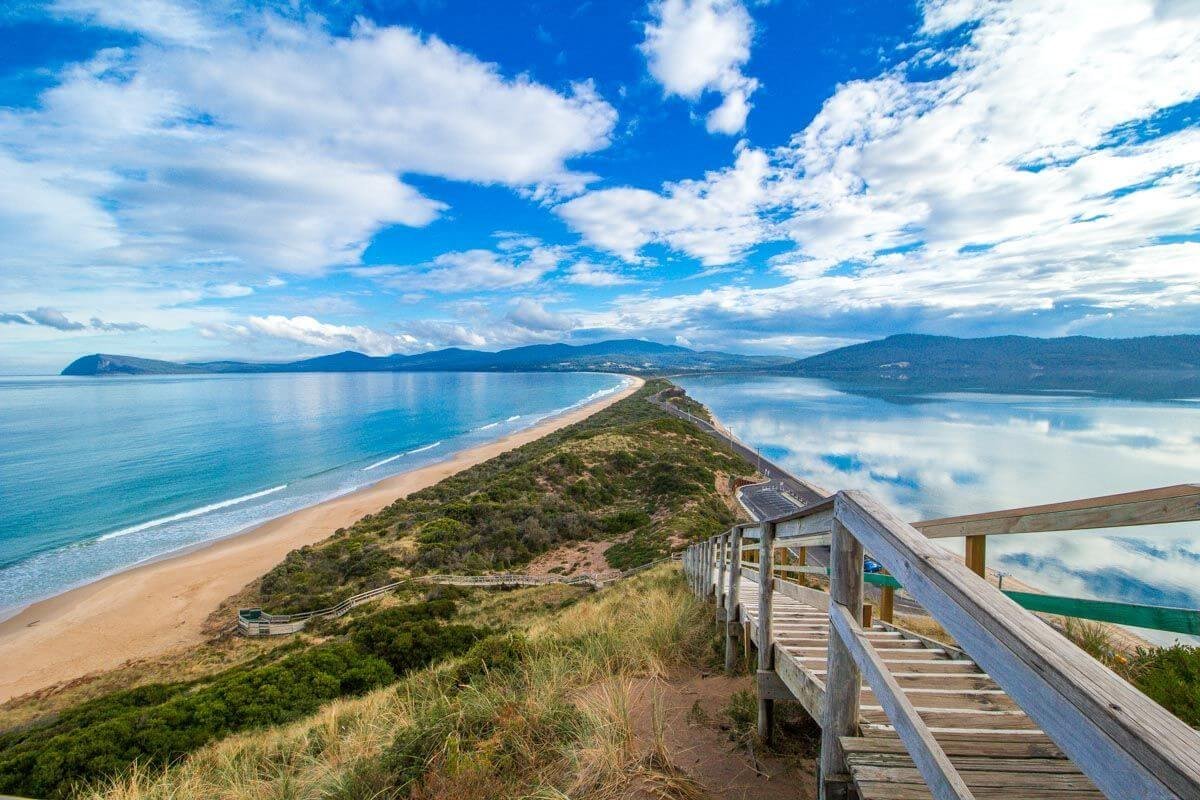Roadtrip po Tasmánii č. 2 - Úzký krk na ostrově Bruny Island