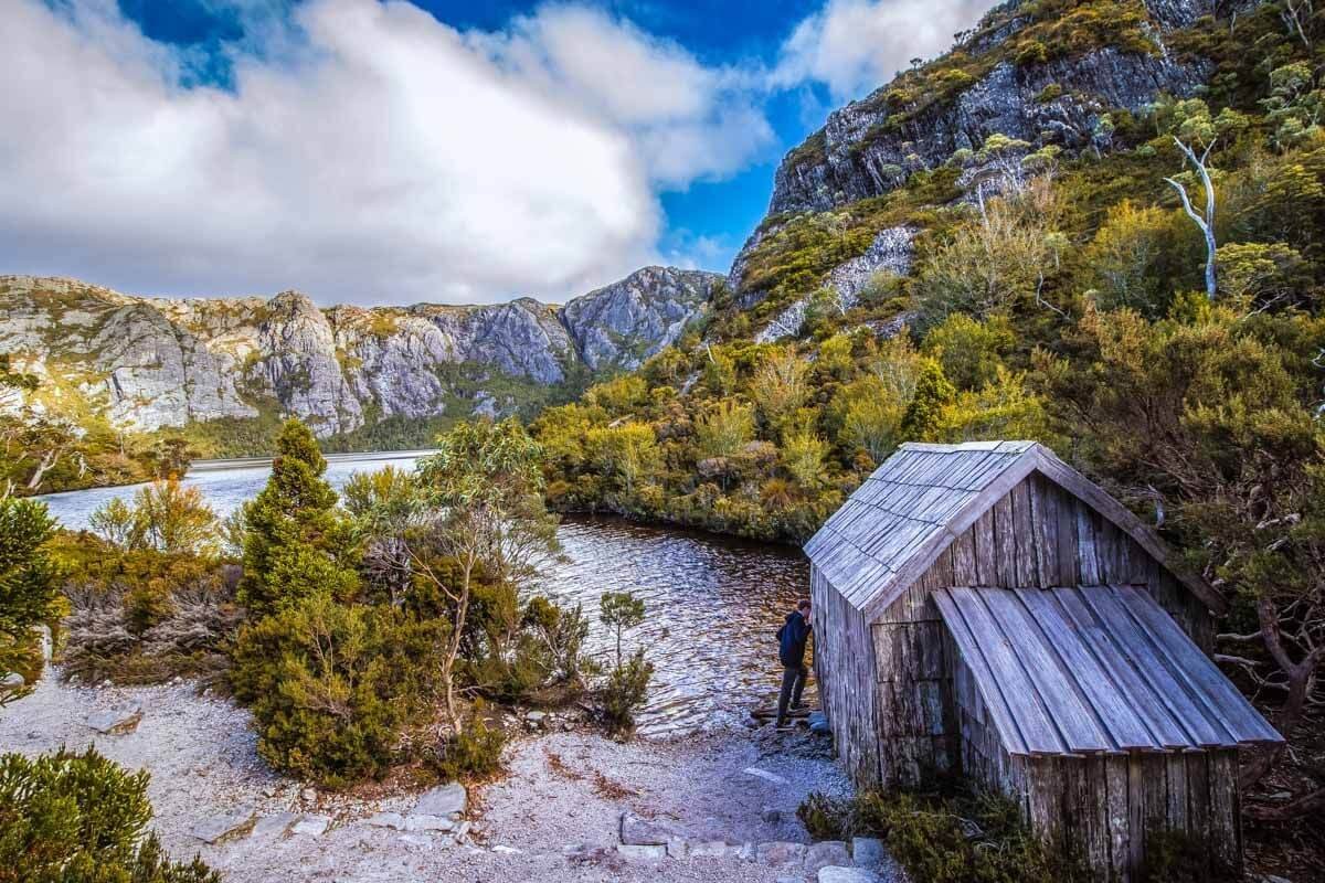 Crater Lake v NP Cradle Mountain