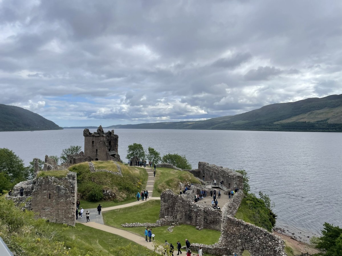 Urquhart Castle + Loch Ness