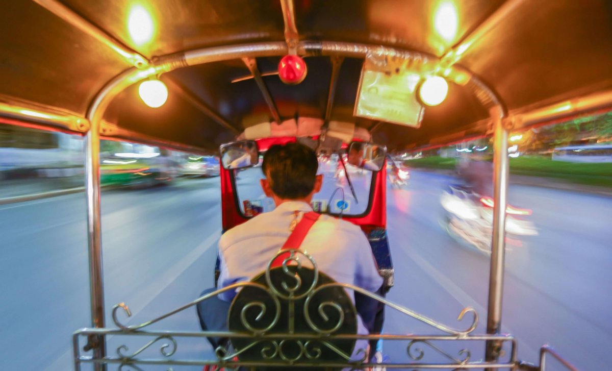 Tuktuk v Thajsku