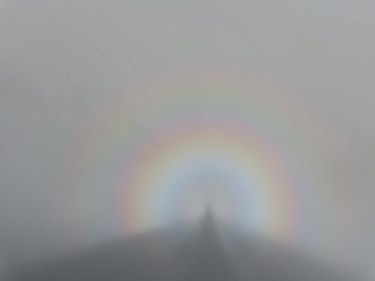 Zamlžený výhled z hory Machu Picchu