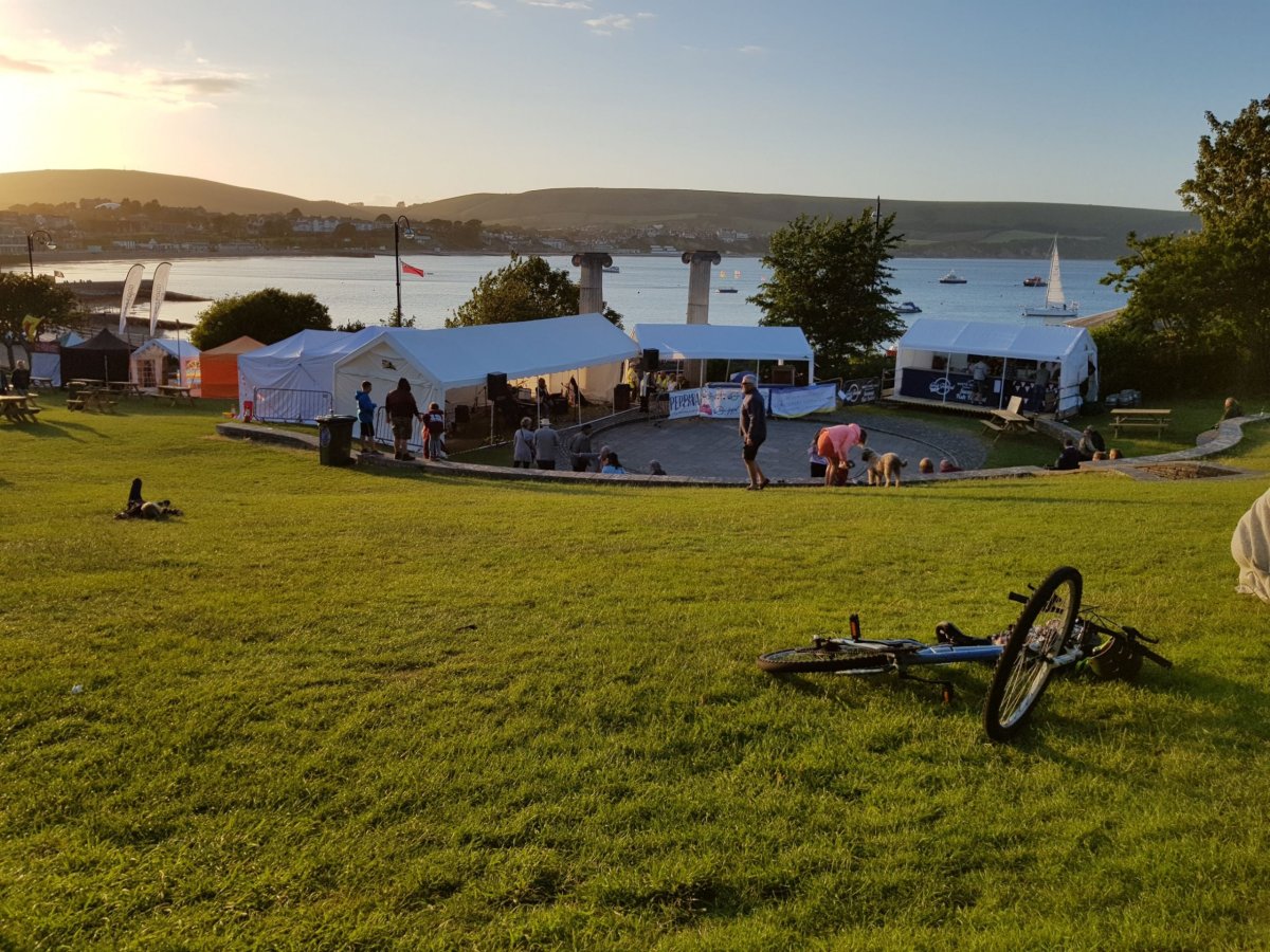 Mini koncík ve Swanage