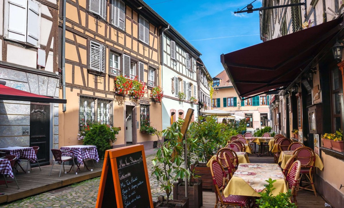 Restaurace ve Štrasburku
