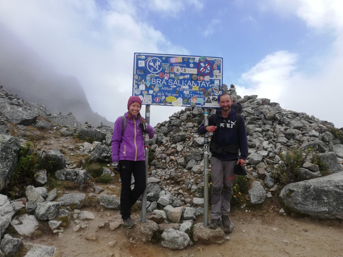 Abra Salkantay (4 630 m n. m.) 