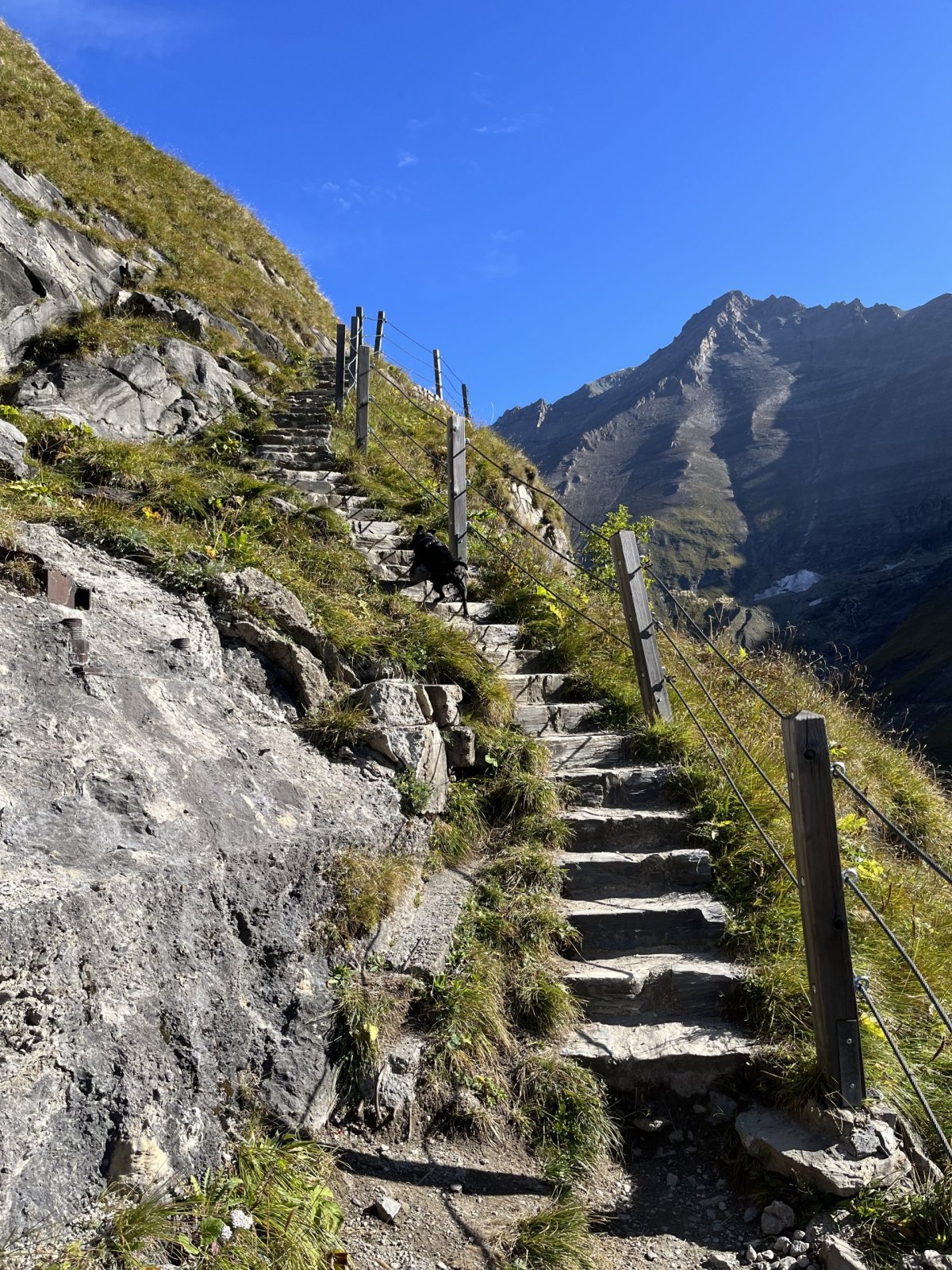 Cesta na Höhenburg Stauseen Kaprun