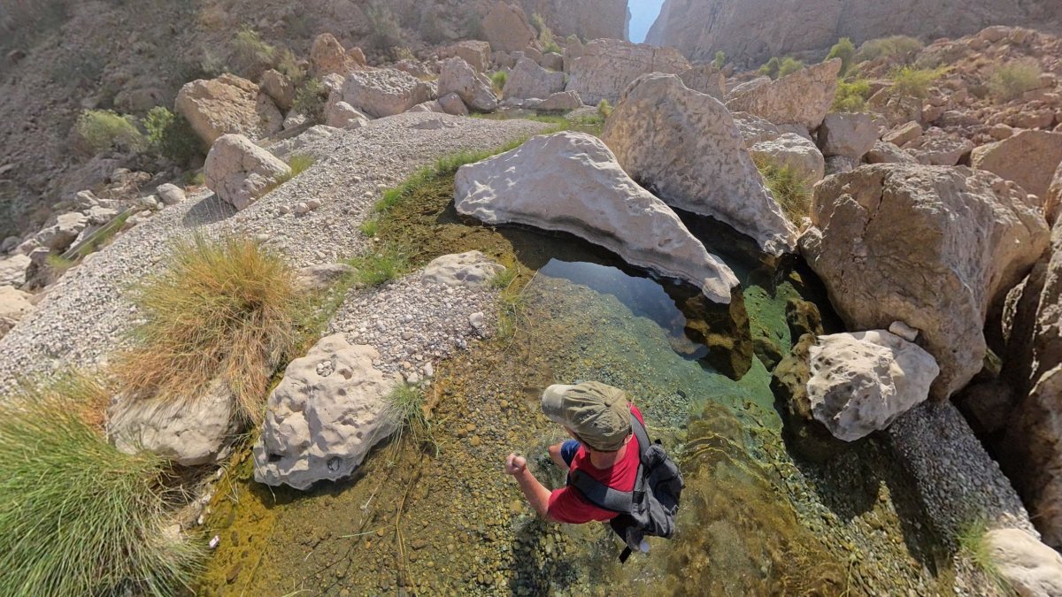 hledání cesty vodou