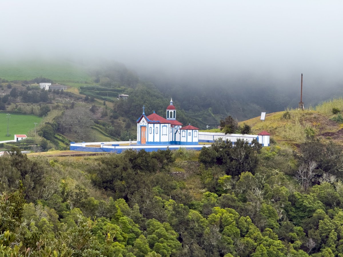 Pohled od Miradouro do Monte Santo