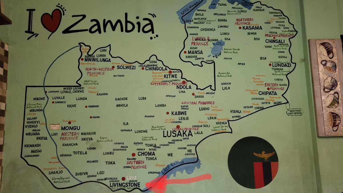 Zambie je obrovská země