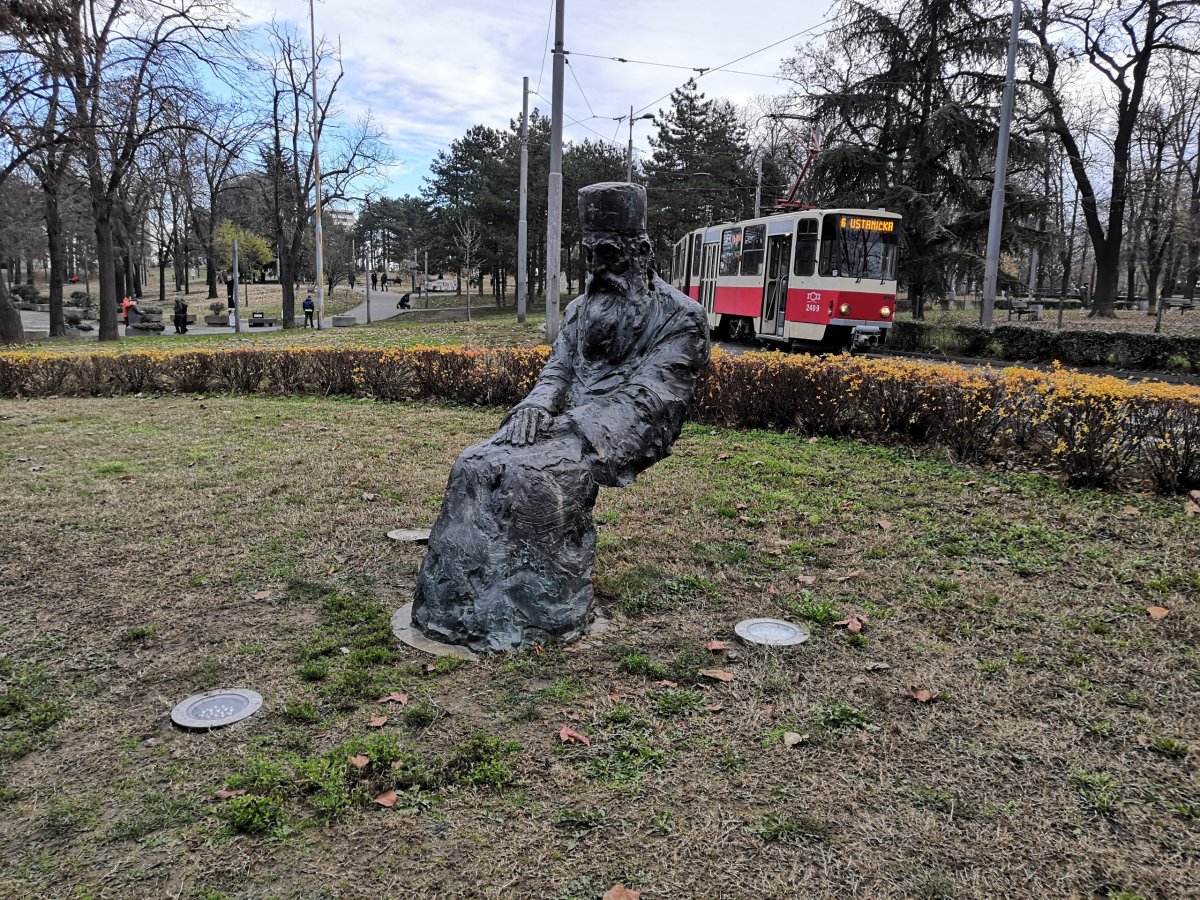 Socha patriarcha Pavla