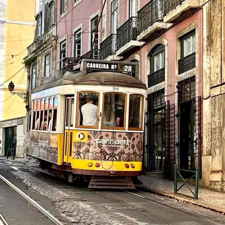 Lisabonská Osmadvacítkatramvaj linky 28