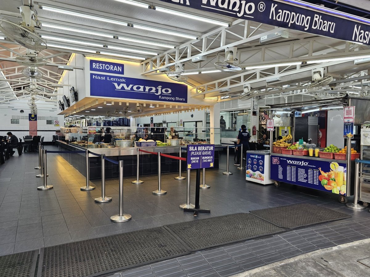 Jídelna v Kampung Baru