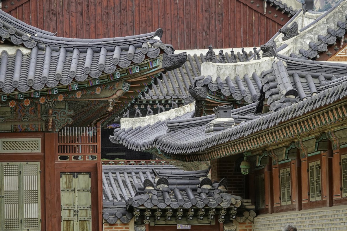 střechy Královského paláce