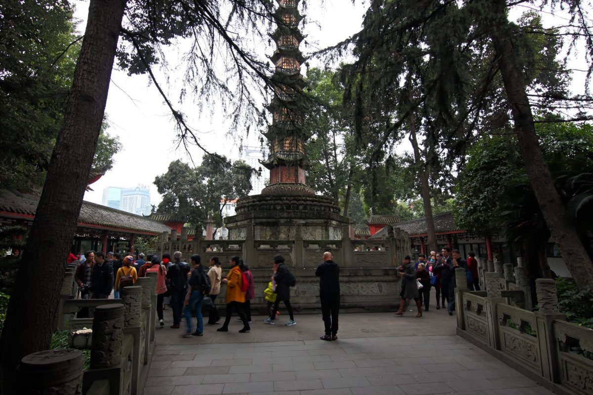 Klášter Wenshu, Chengdu