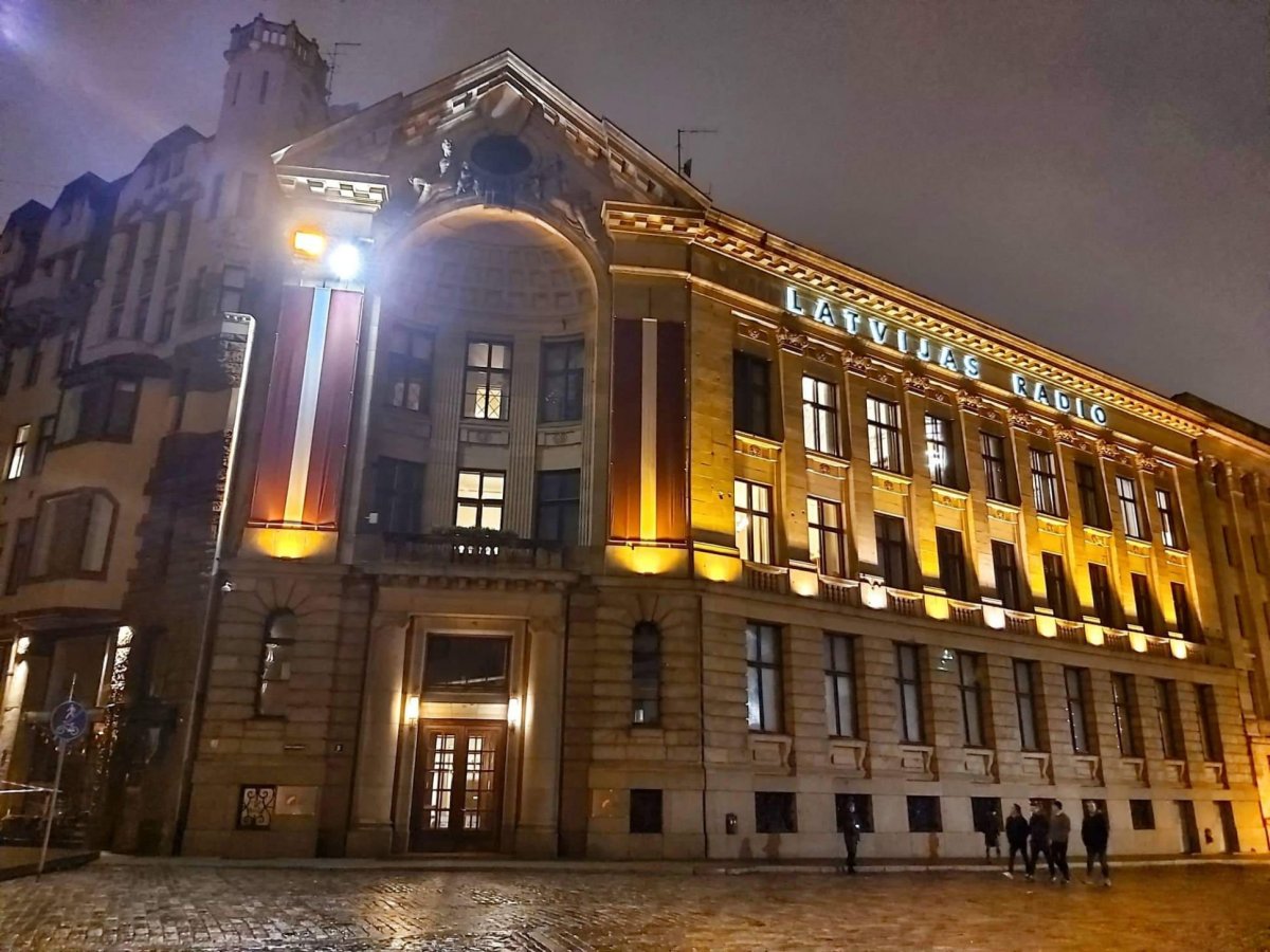 Riga v noci