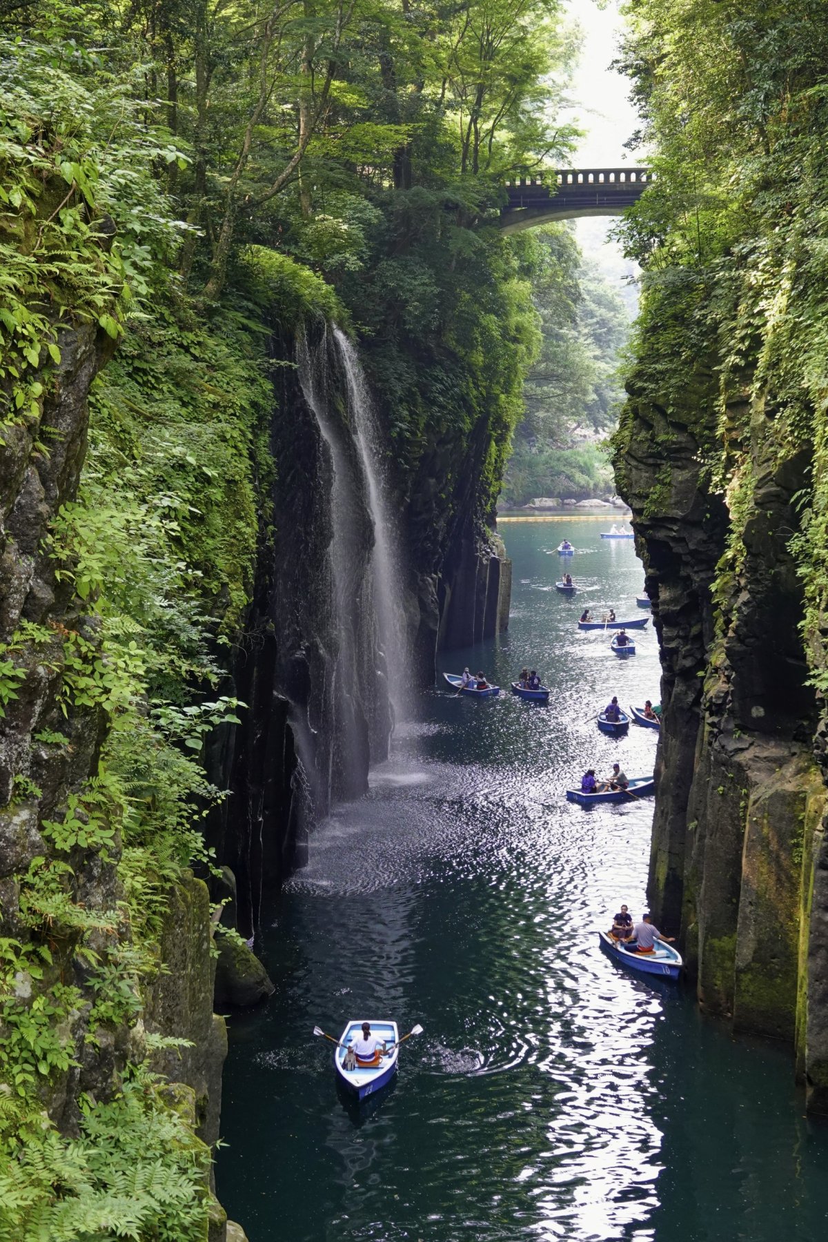Takachiho čedičová soutěska