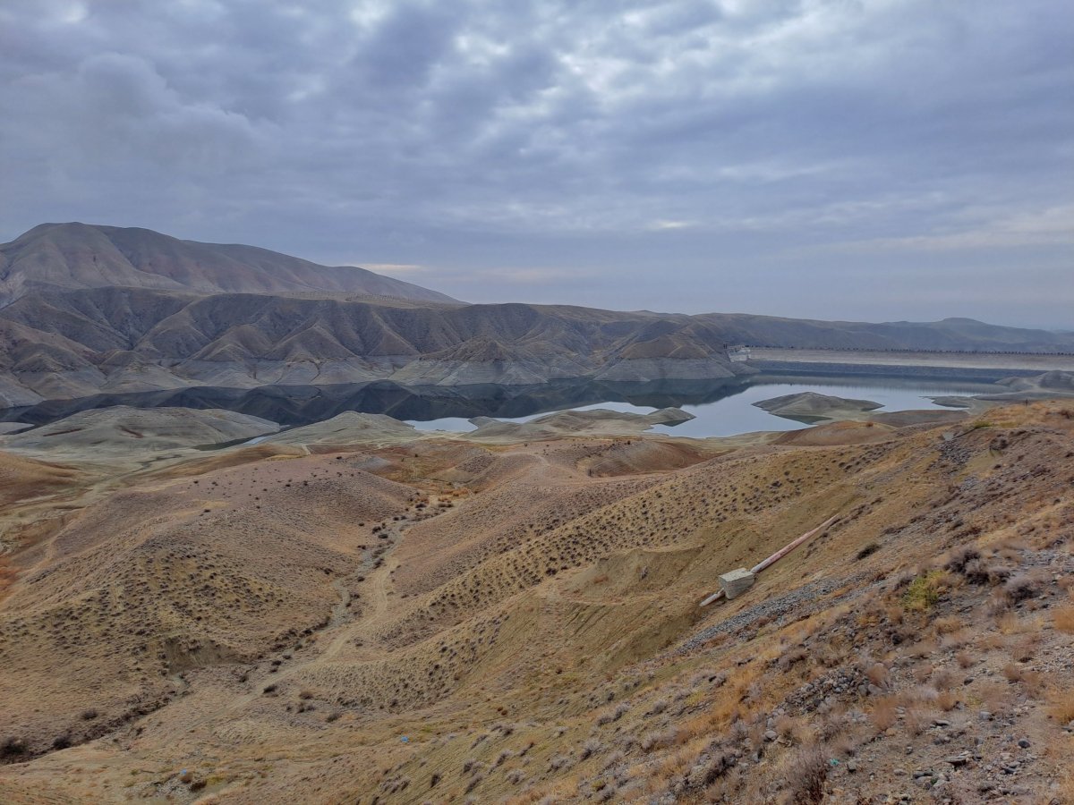 Výhled na nádrž Azat