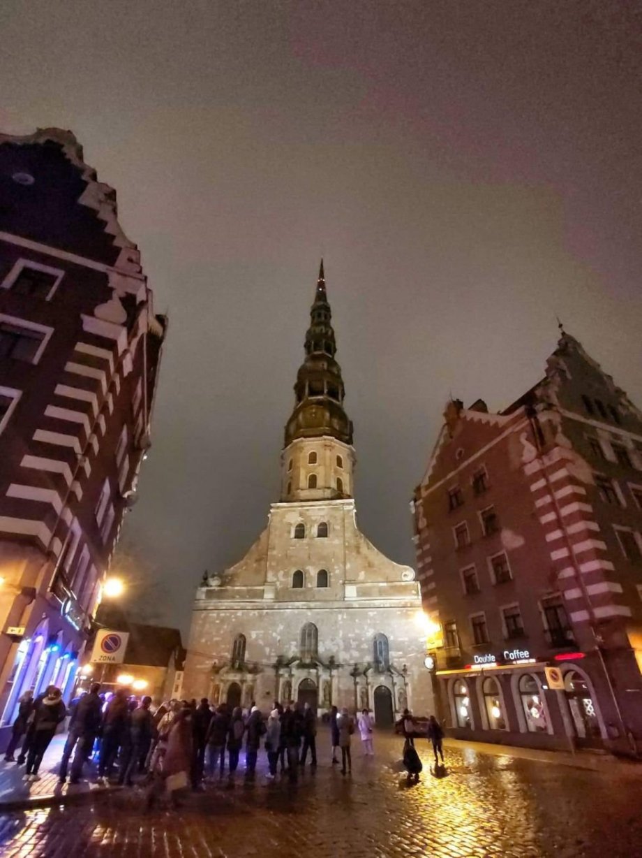 Riga v noci