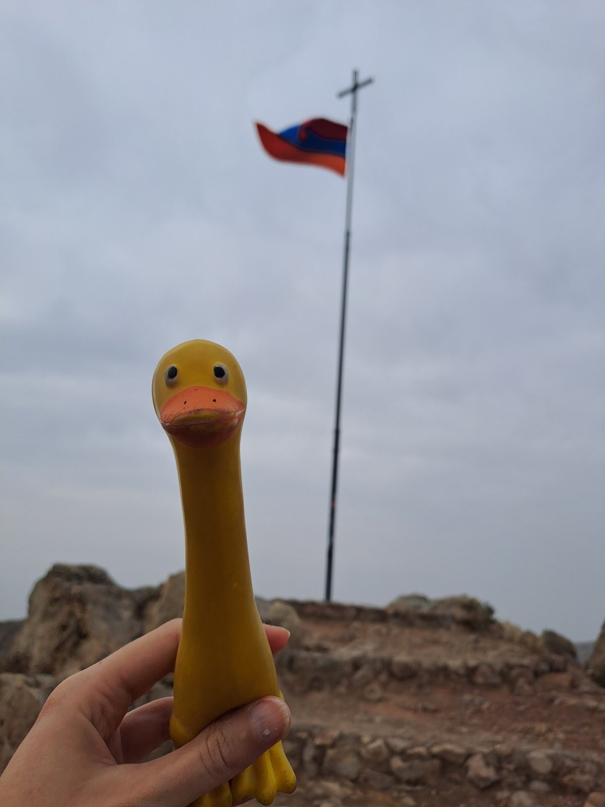 Vrcholek nad klášterem