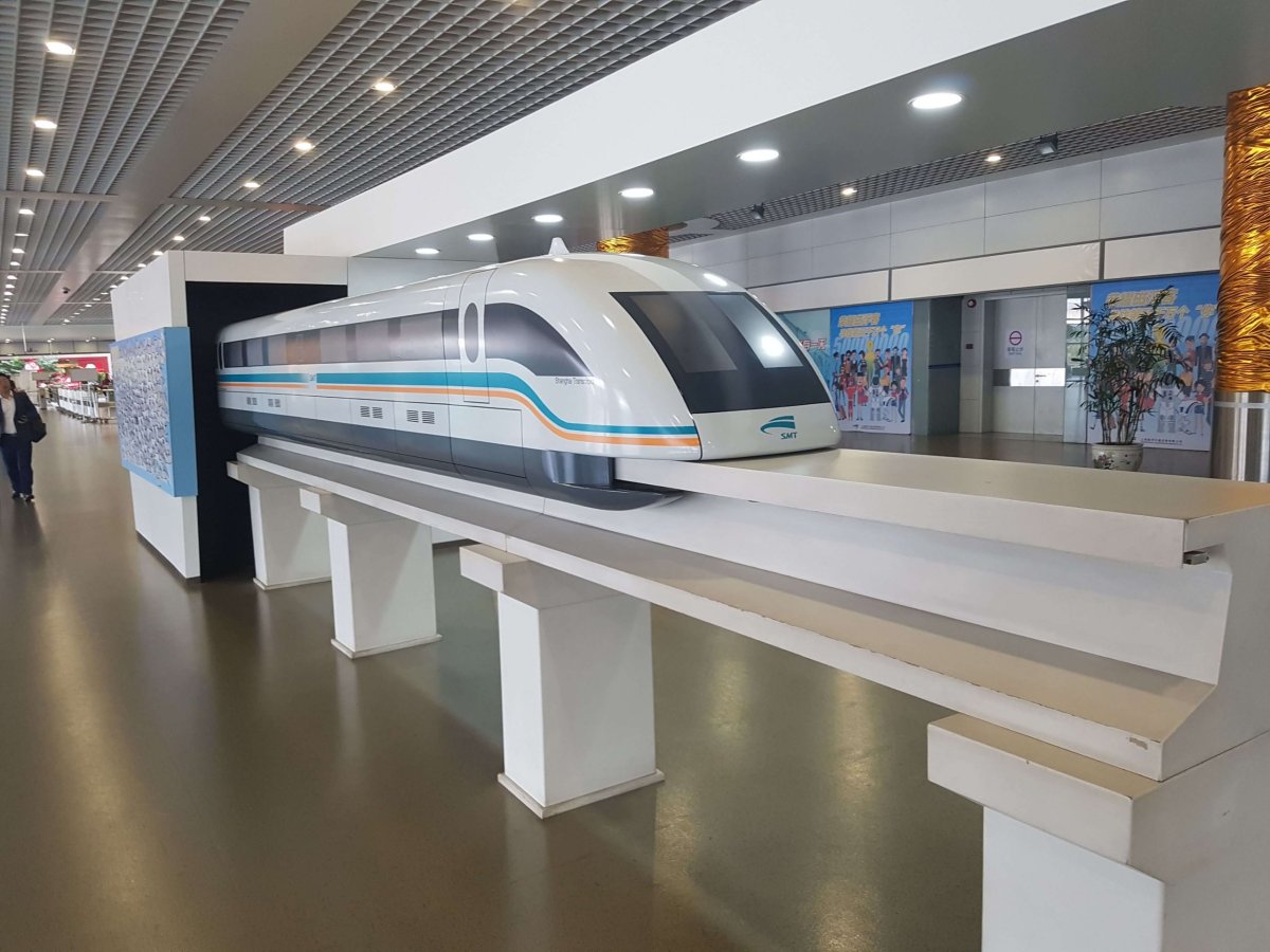 Stanice Maglevu má minimuzeum