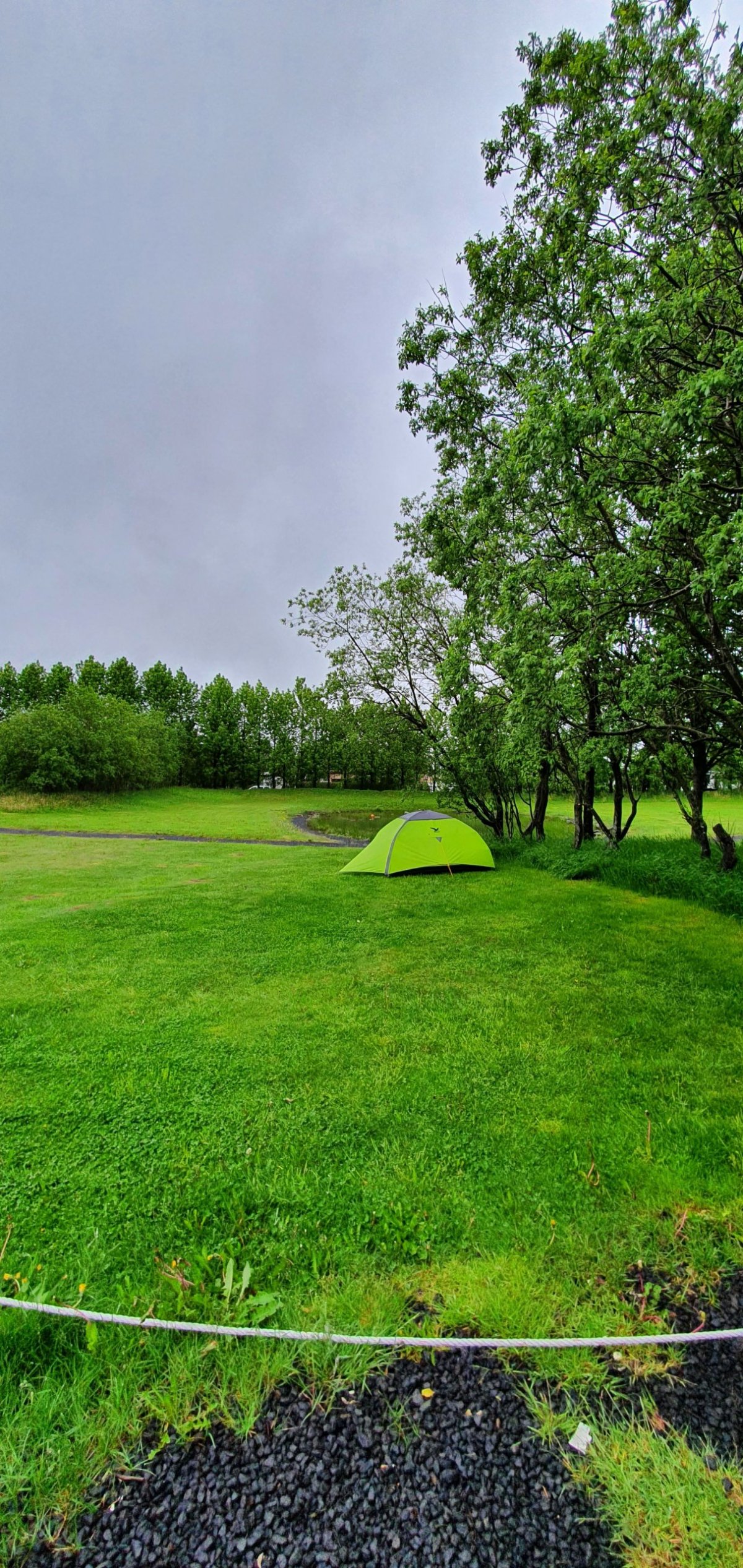 V kempu Selfoss sami.