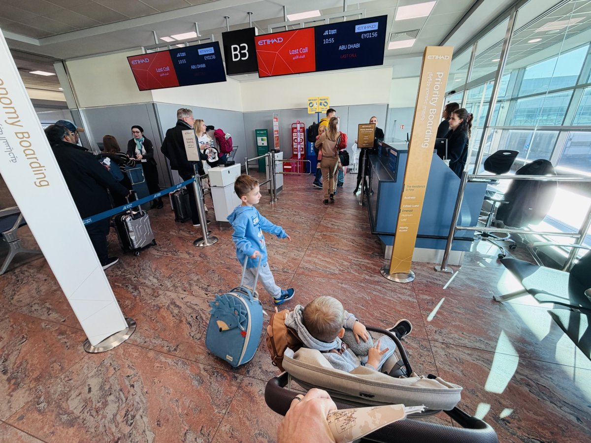 Nástup určený pro byznys třídu