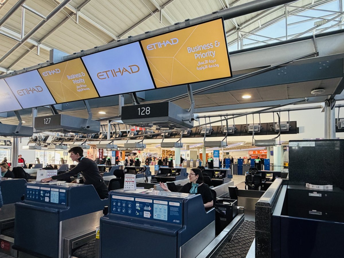 Check-in pro byznys třídu