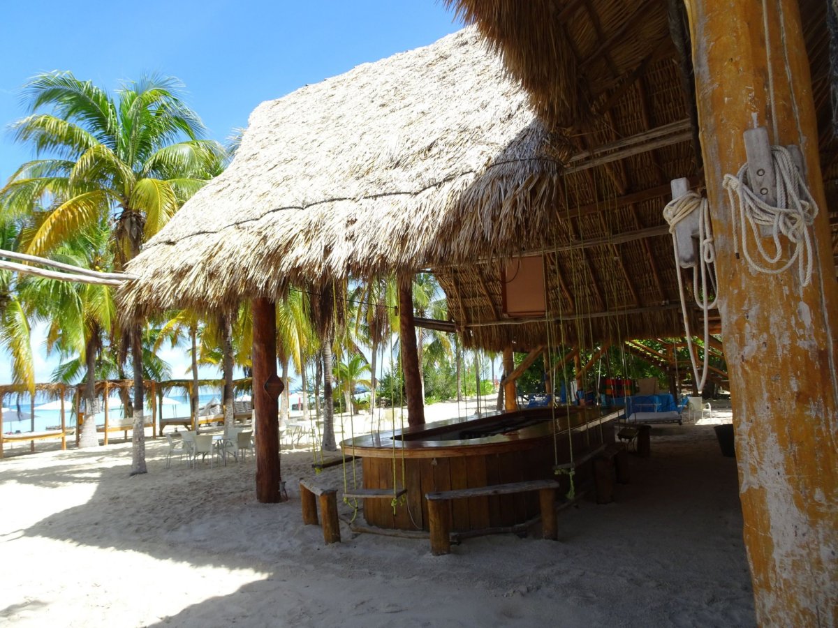 Mexický plážový bar