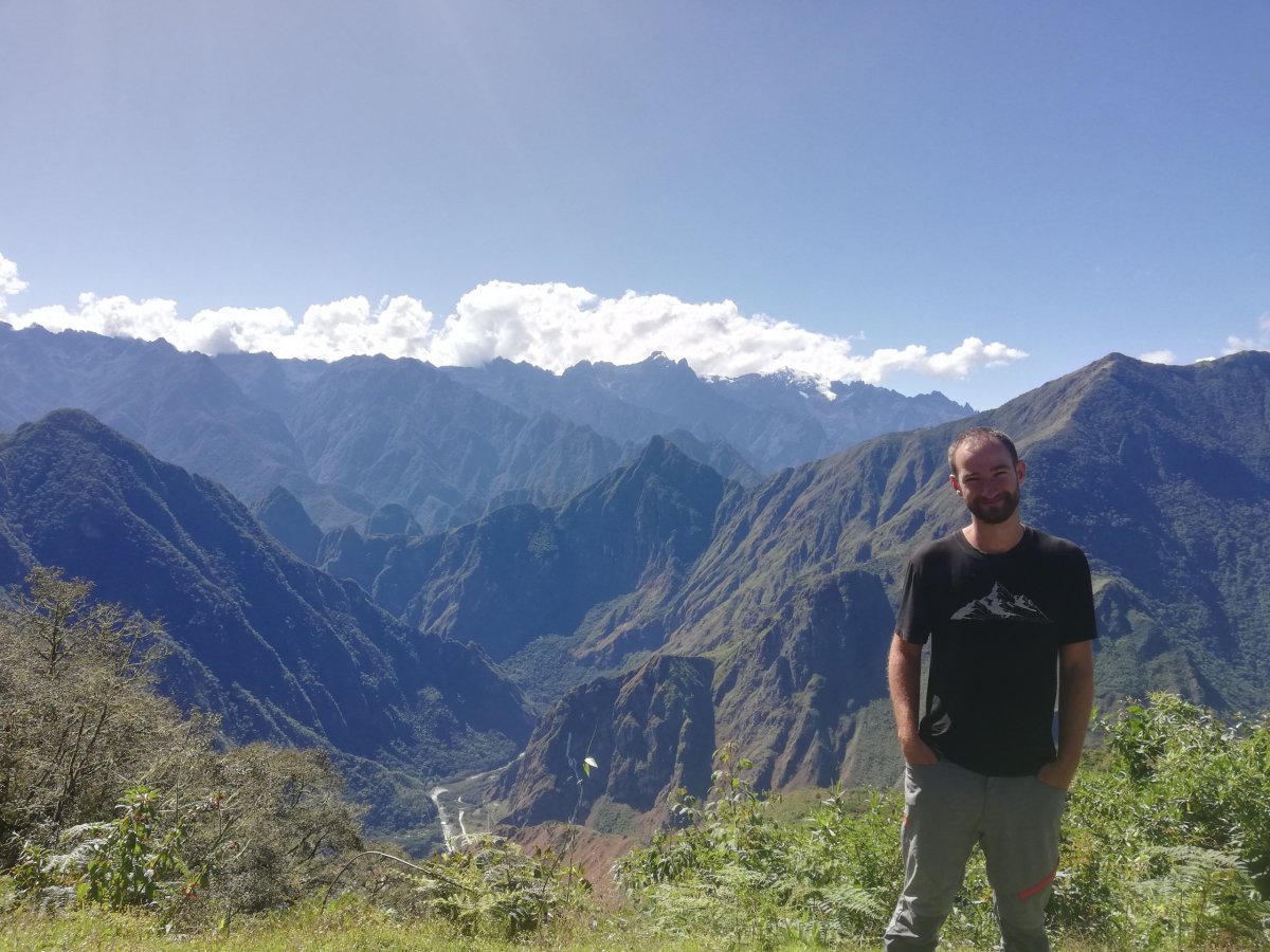 Machu Picchu v dáli