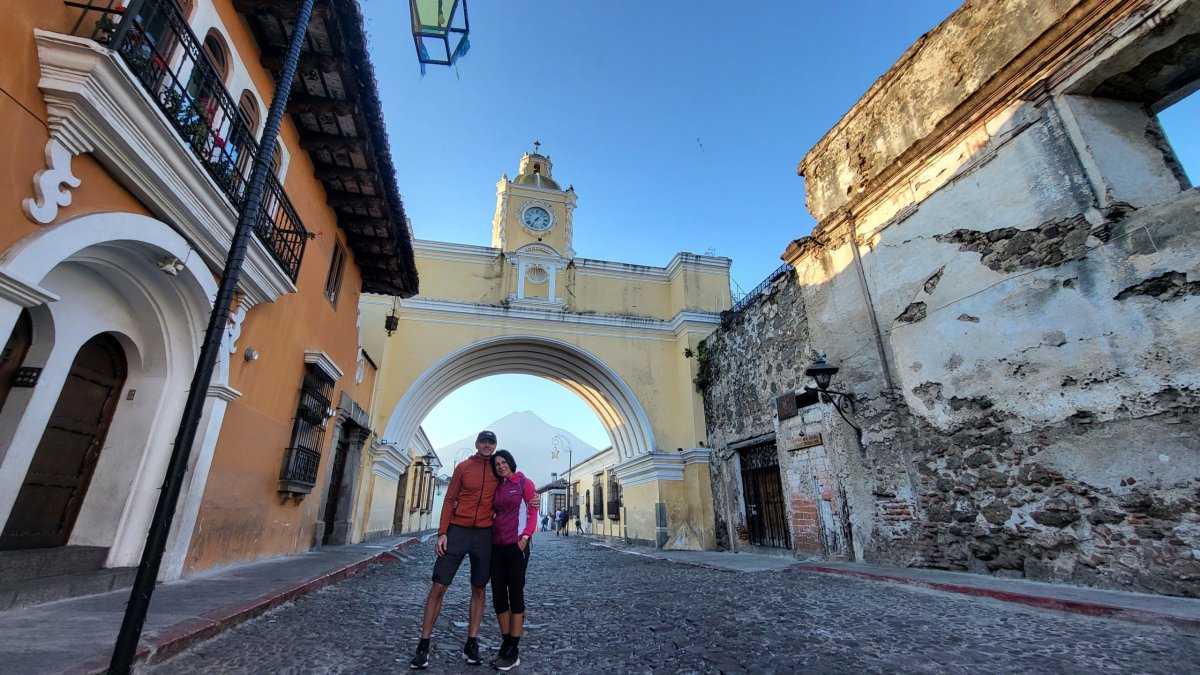 Arco de Santa Catalina v 7 ráno
