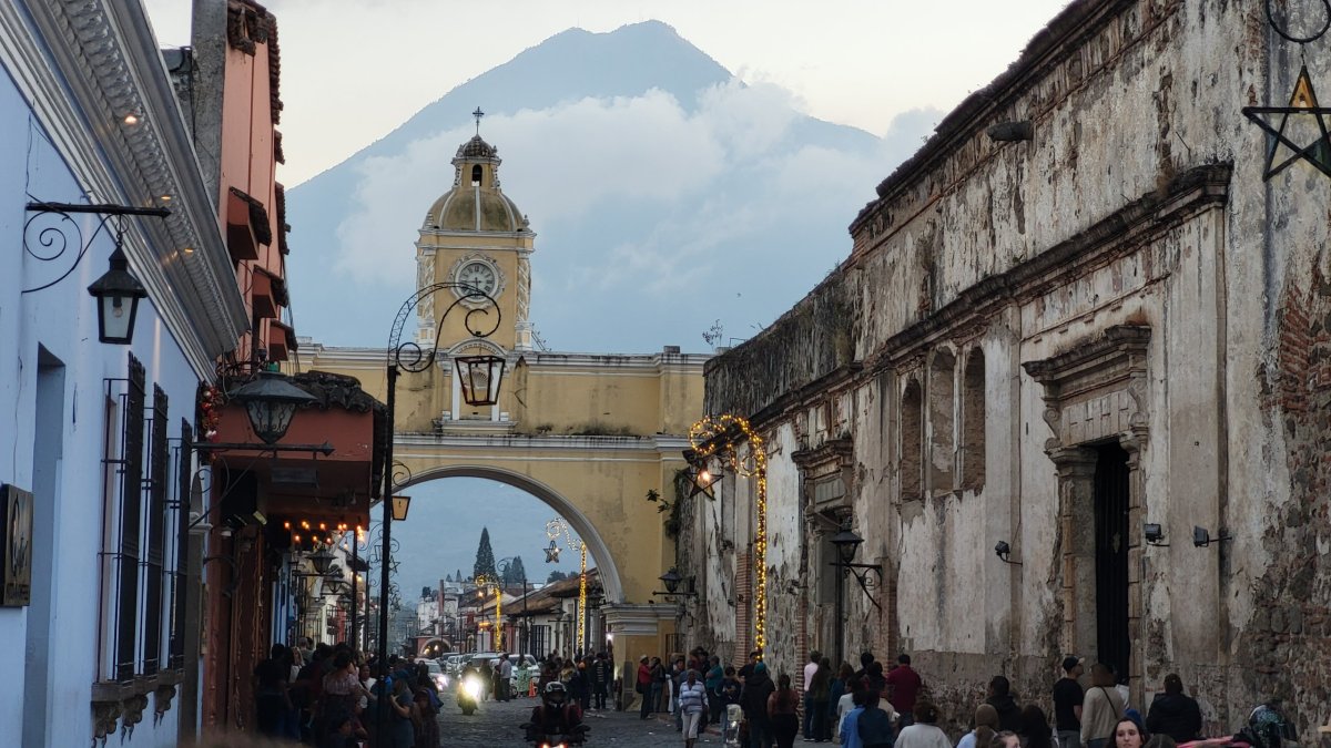 Arco de Santa Catalina večer