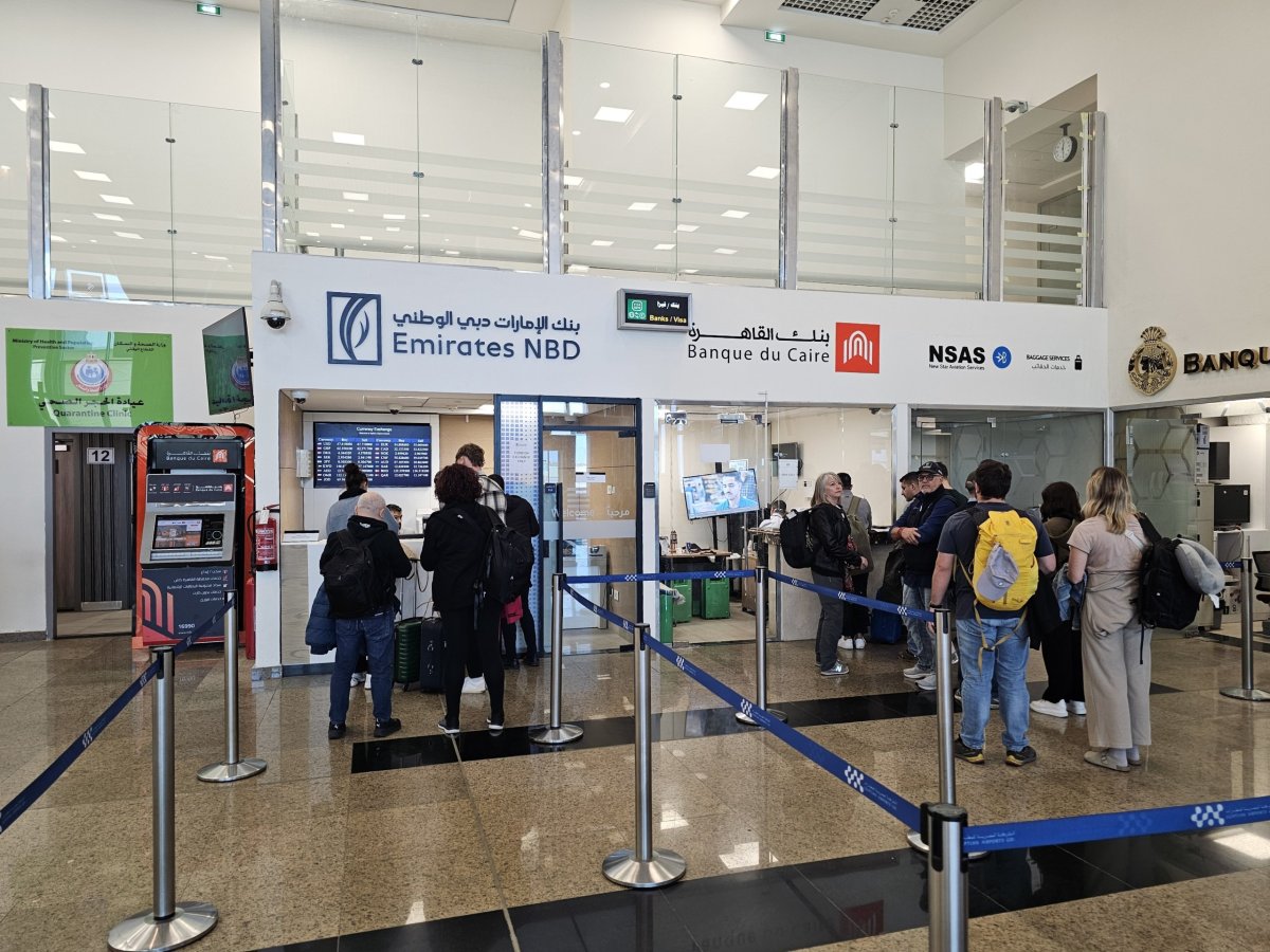 Přepážky bank k zakoupení víza