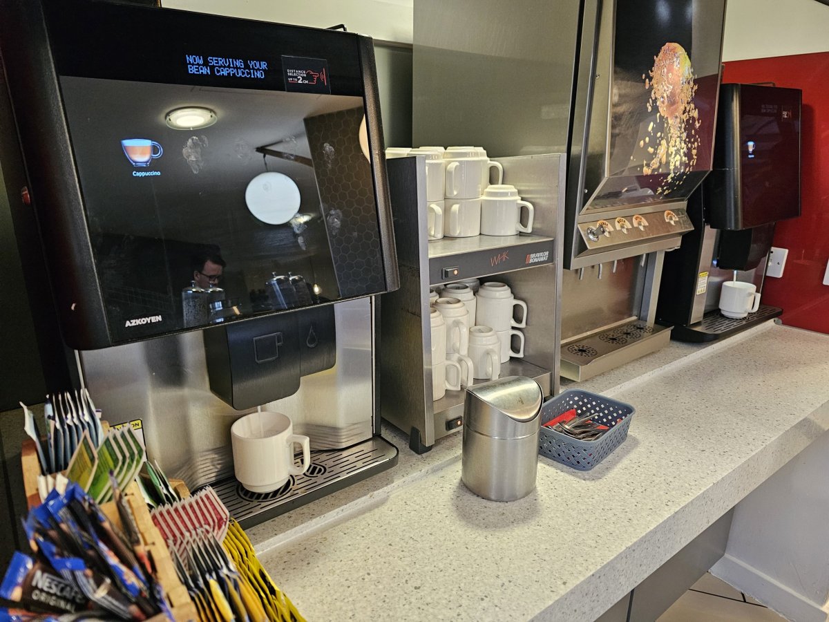 Ramada Encore, snídaně