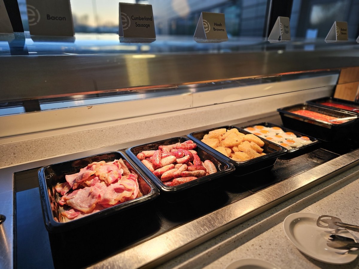 Ramada Encore, snídaně