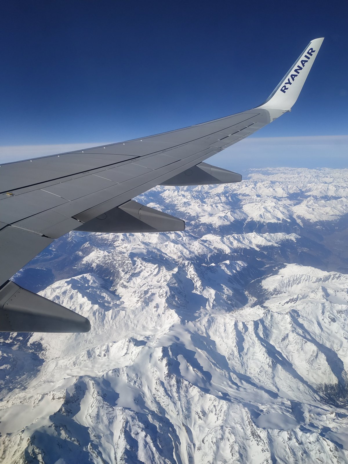 Úžasný výhled na Alpy
