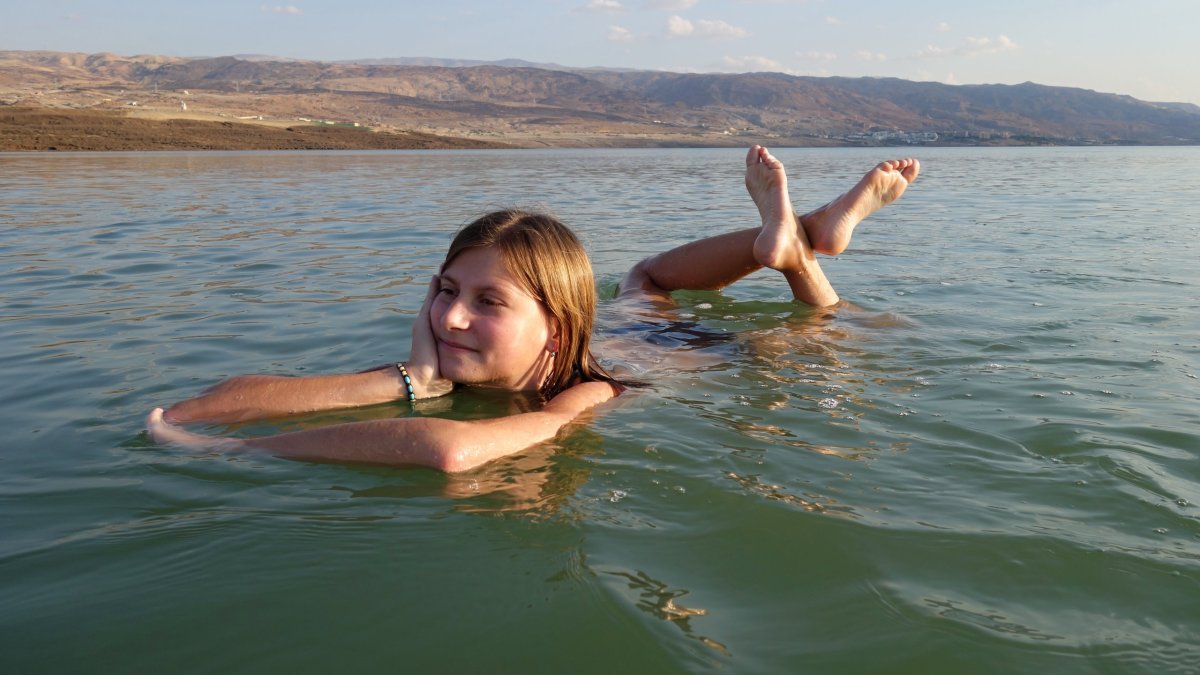 Mrtvé moře je relaxační