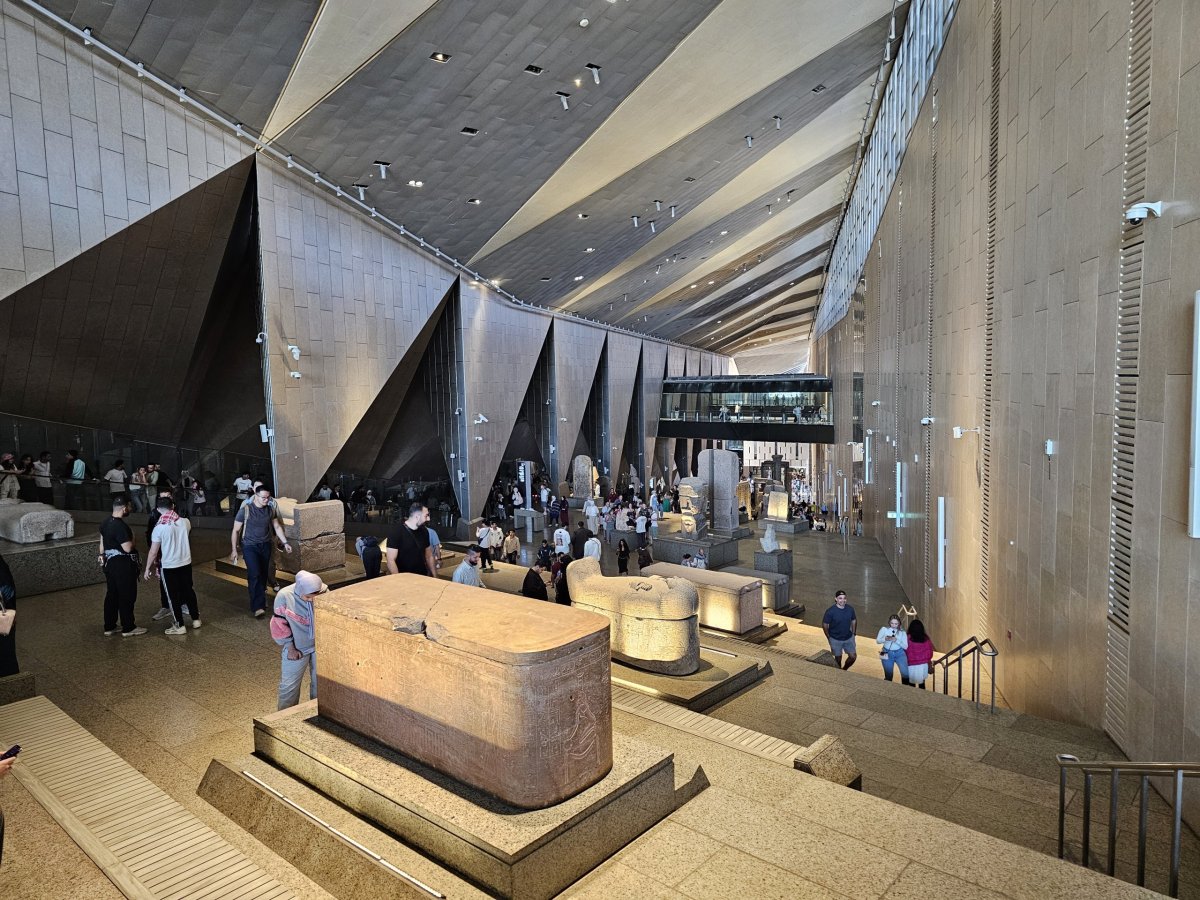 Hlavní schodiště muzea