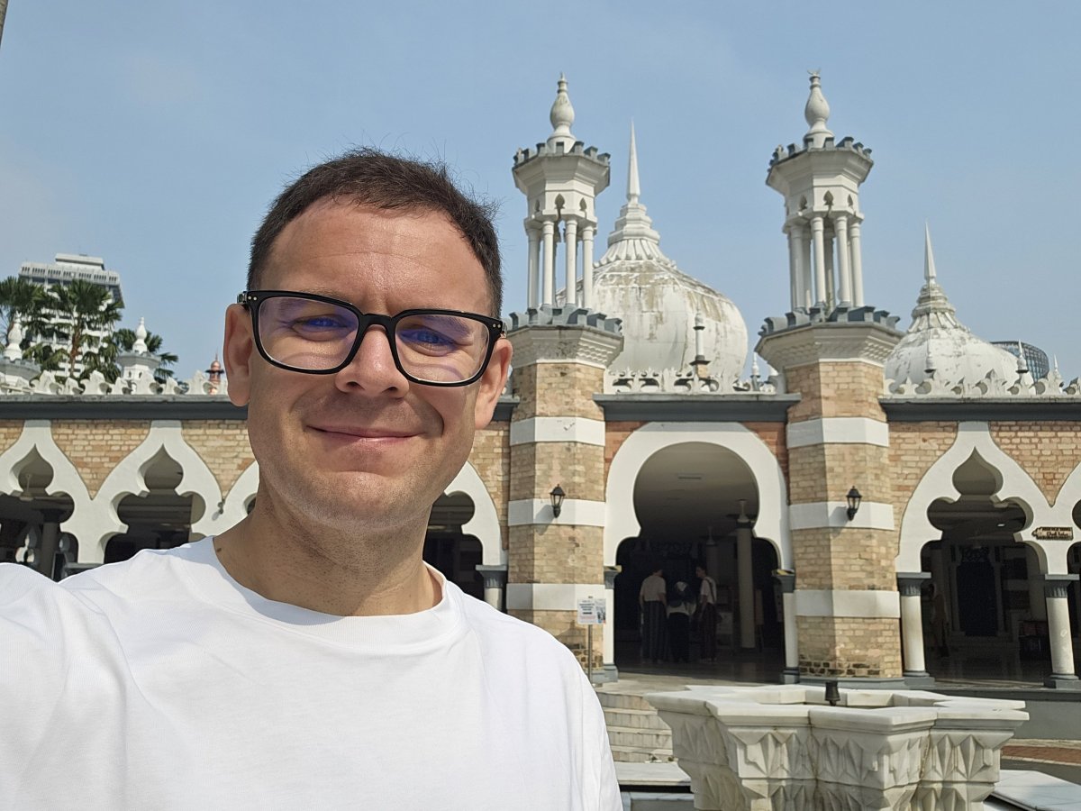 Já v mešitě Jamek