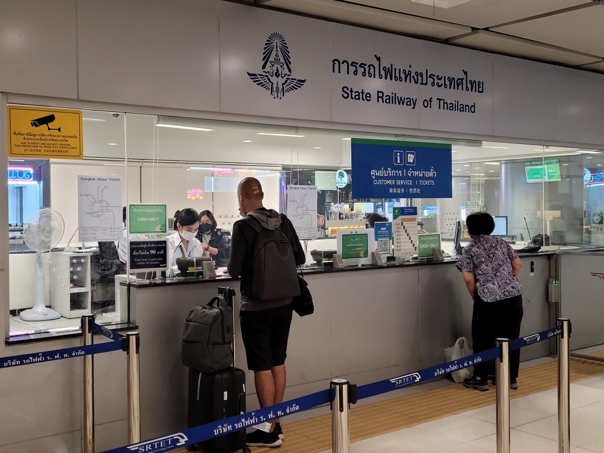 Pokladna na jízdenky