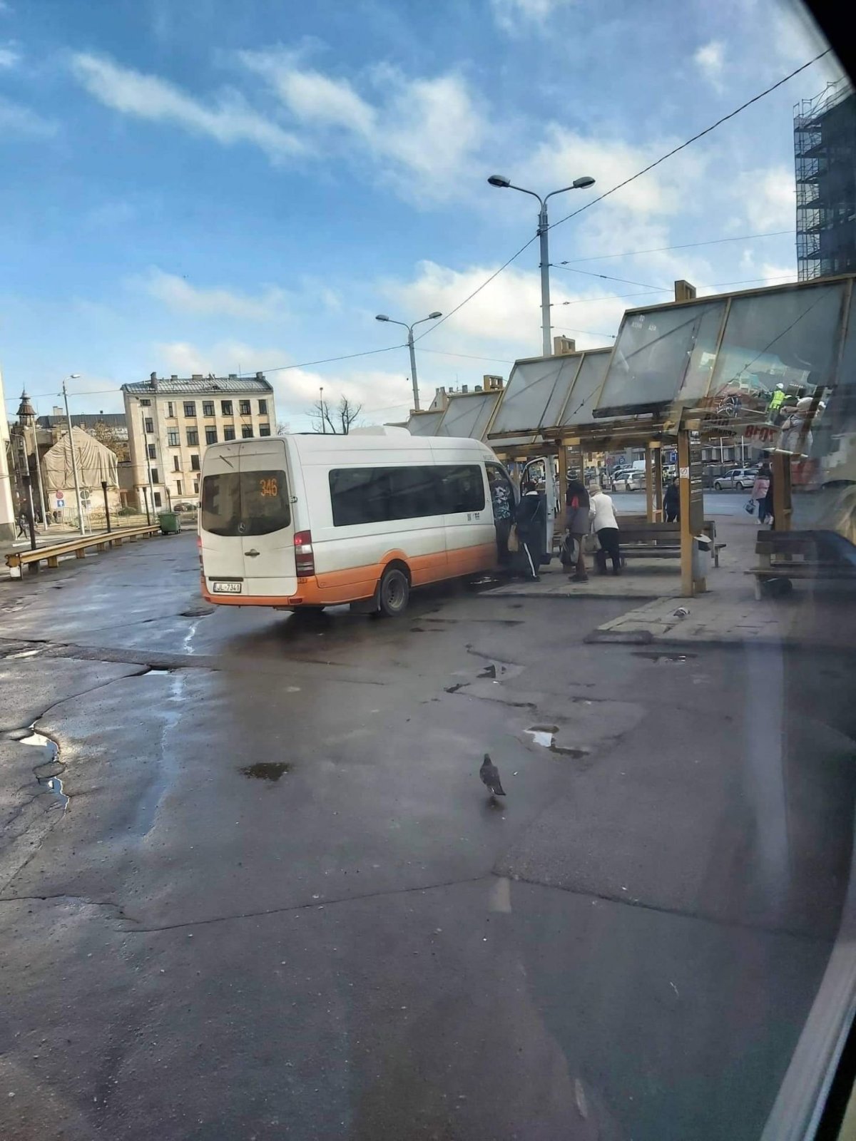 nástupště - minibusy